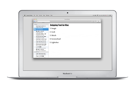 Snipping tool for macbook pro