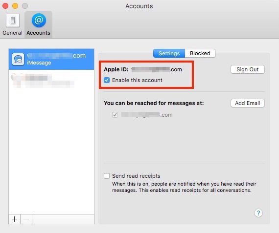 messages on mac not working is not registered with imessage