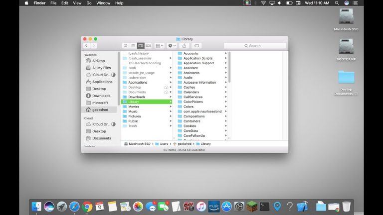 how to find directory on a mac
